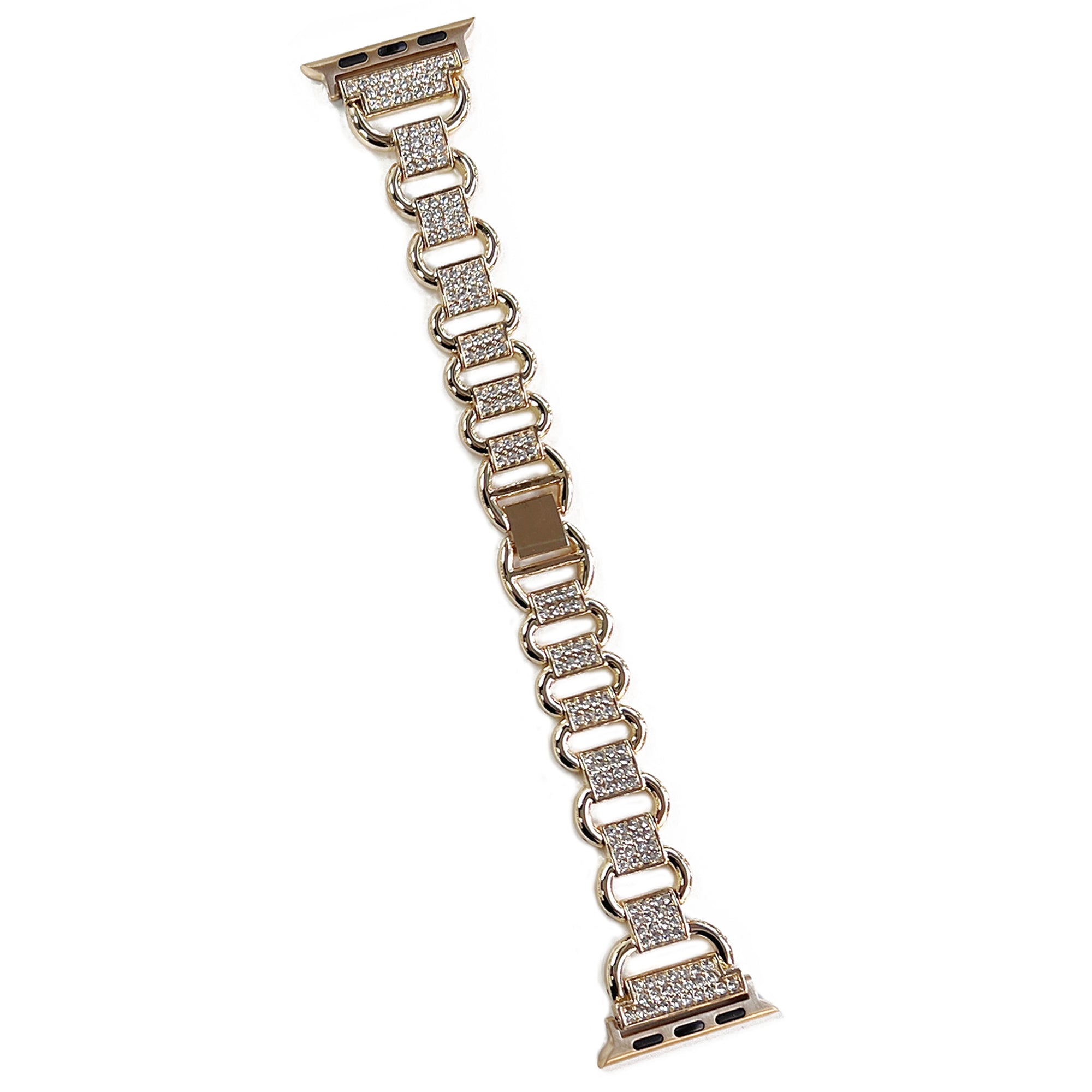 For Apple Watch Series 9 8 7 41mm 6 5 4 SE SE (2022) SE (2023) 40mm 3 2 1 38mm AW Hollow Metal Watchband Rhinestone Decor Watch Strap For Apple Watch Series 9 8 7 41mm 6 5 4 SE SE (2022) SE (2023) 40mm 3 2 1 38mm AW Hollow Metal Watchband Rhinestone Decor Watch Strap
